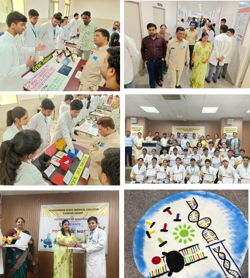 Model-and-poster-presentation-2024-2025-Batch-Department-of-biochemistry-ASMC-Kanpur-dehat