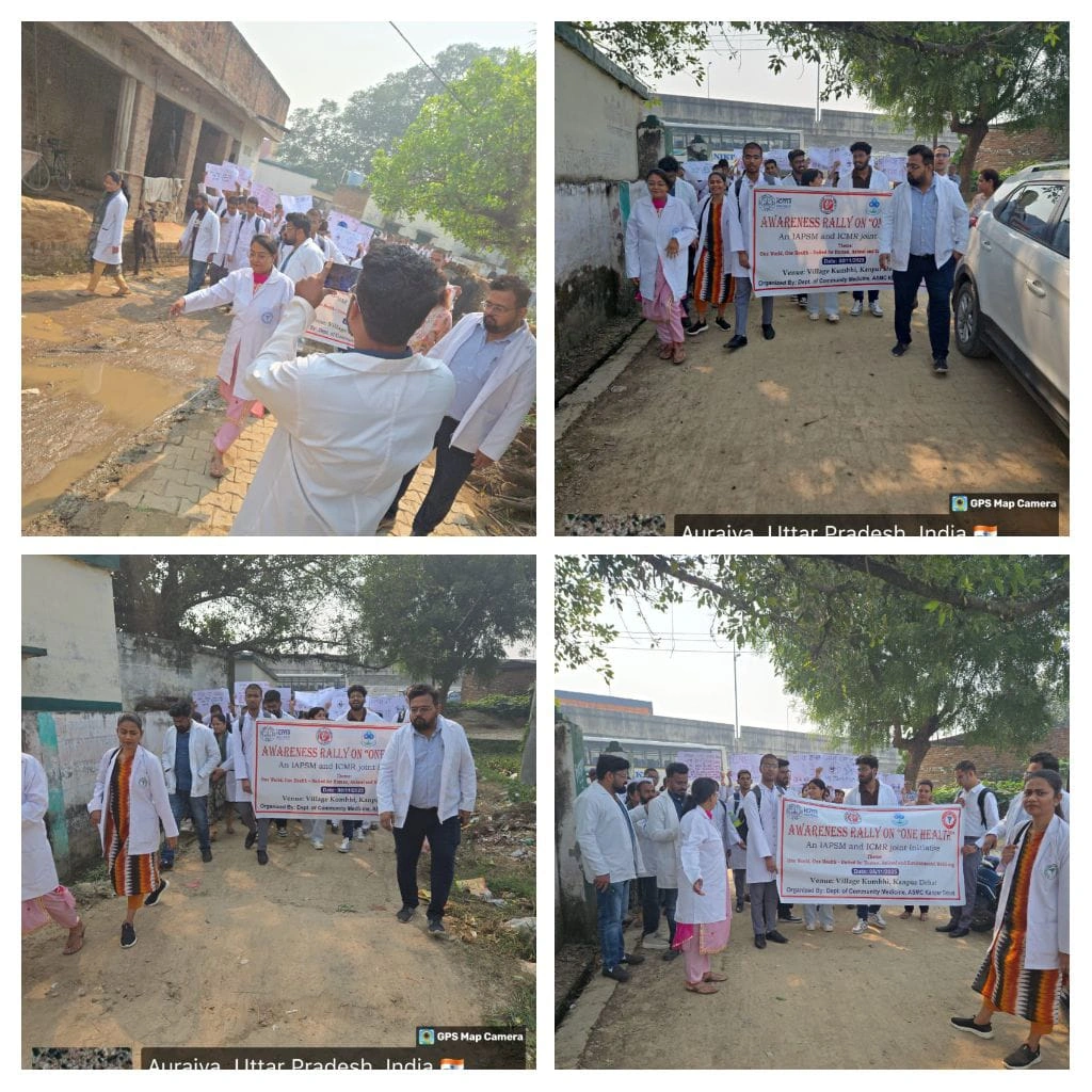 “One Health” Awareness Rally with IAPSM & ICMR